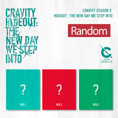 CRAVITY - HIDEOUT: THE NEW DAY WE STEP INTO [CRAVITY SEASON2/3種のうち1種ランダム発送]