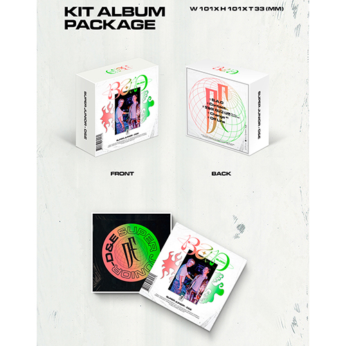 SUPER JUNIOR D&E - BAD BLOOD [4th Mini Album/kit Album]