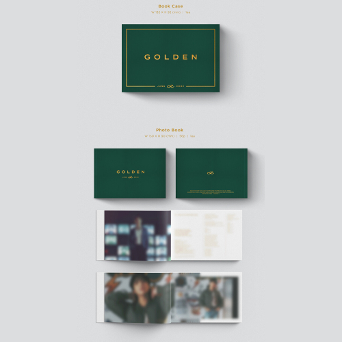 JUNG KOOK(BTS) - GOLDEN [Weverse Albums ver.]