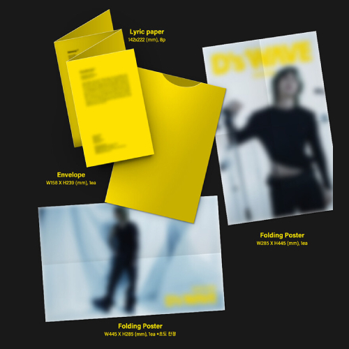 D-LITE(BIGBANG) - D’s WAVE [1st Mini Album/Yellow ver.]