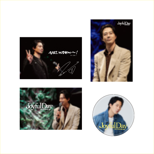 ポストカード3種＆缶ミラーセット「2024 ZO IN SUNG JAPAN FANMEETING “Joyful Day with Zo In Sung”」公式グッズ